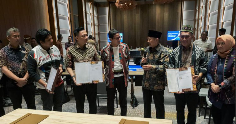 BPOLBF Lakukan Mou bersama Investor semesta Indo Resort dan PT AKCON
